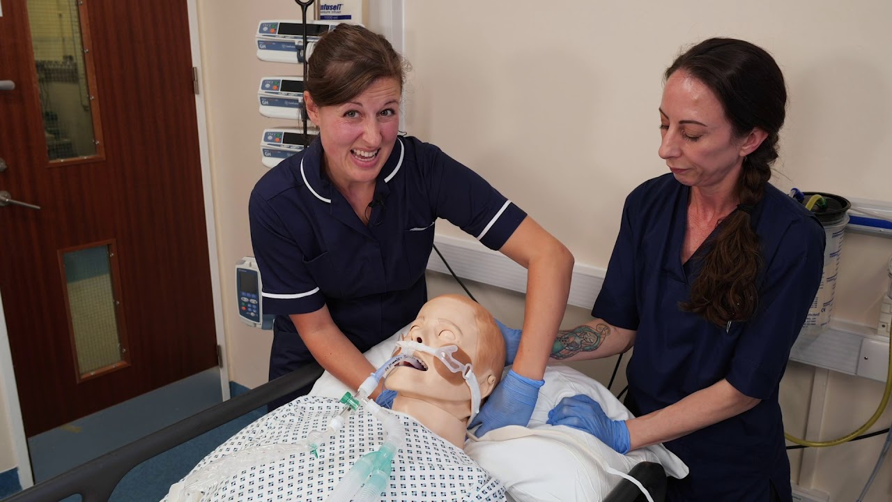 Securing an Endotracheal tube using an AnchorFast device YouTube