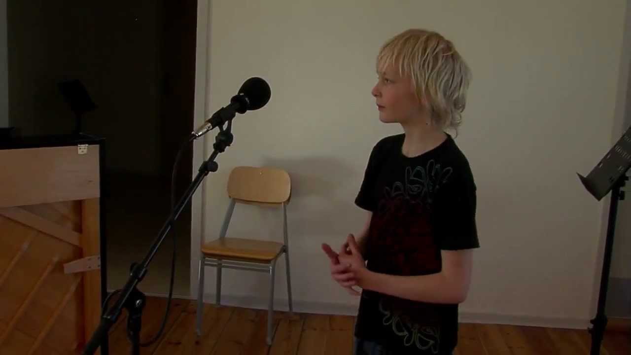 David Lowe Teaches Boy Soprano 13 Year Old Mathias Masterclass 10 At Den Jyske Sangskole Youtube