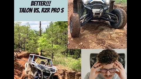 Rock Crawling Who Does It Better: RZR Pro-S vs. Honda Talon #hondatalon #rzr #utv
