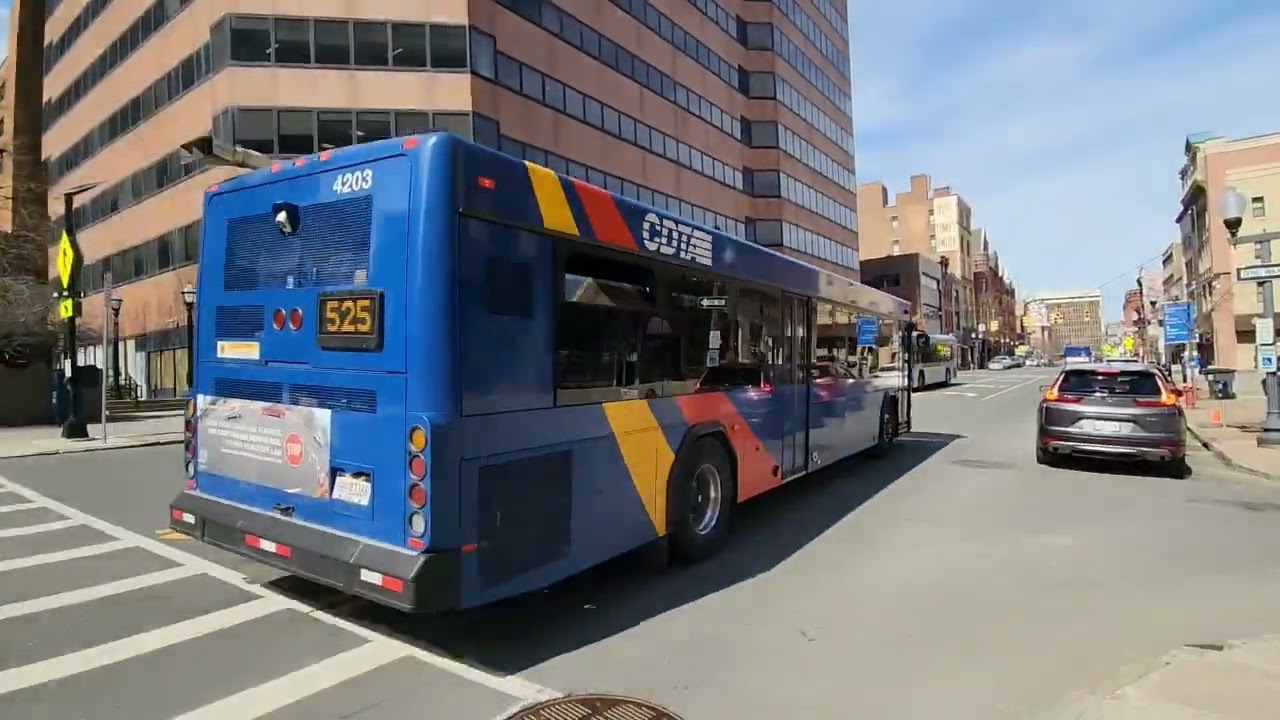 TRANSIT 1～66 Cdta and trailways: bus action in downtown albany S1EP25 - YouTube