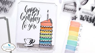 How to make a stamped Happy Birthday To You card screenshot 2