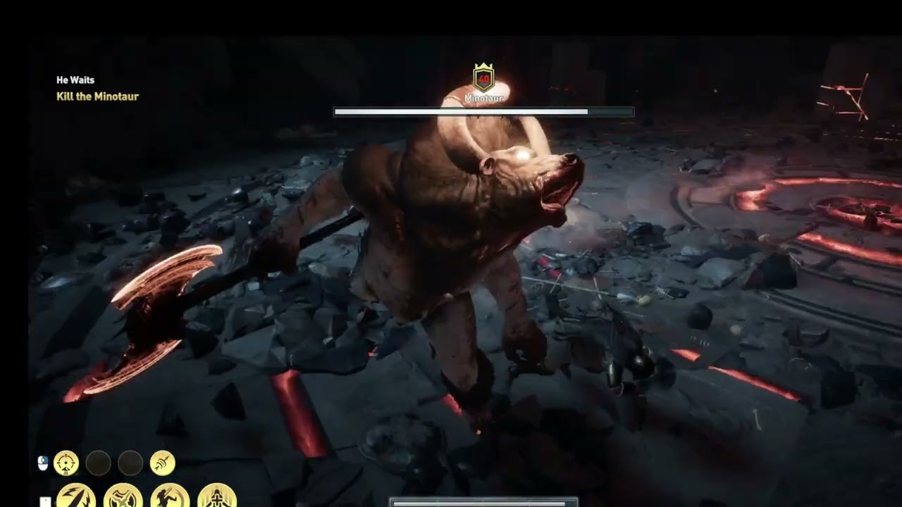 i defeated horny minosaur in assassin creed odyssey