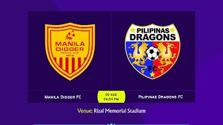 Copa Paulino Alcantara - Manila Digger FC vs. Pilipinas Dragons FC