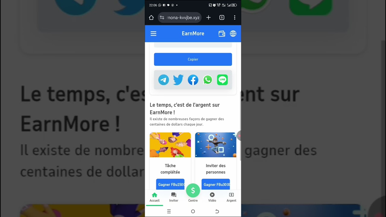 UKO BAKORA TASK MURI EARNMORE VYOROSHE HAMWE NUKO WOYABIKUZA AYO WAKOREYE UWO MUSI NYENE. REBA VIDEO