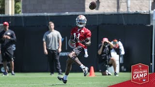 Camp Highlight: Marquise Goodwin Hauls in 70-yard Touchdown