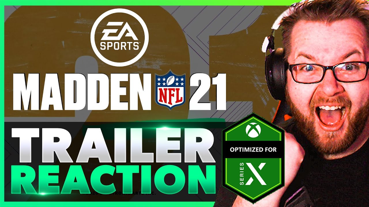 🏈 MADDEN NFL 21 OFFICIAL NEXT-GEN TRAILER REACTION! 🤯 Kazrisk Reacts