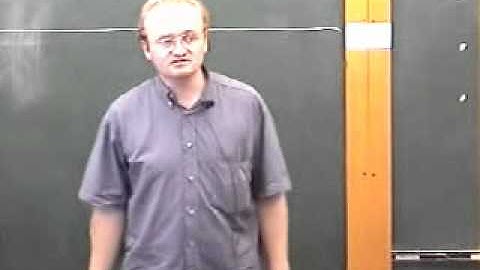 Group Theory, Robert de Mello Koch | Lecture 1 Part 3