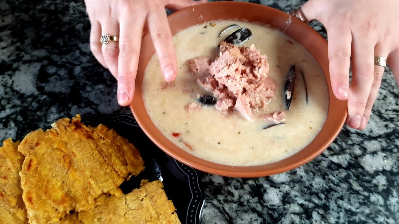 Sopa encocada fácil 🐚