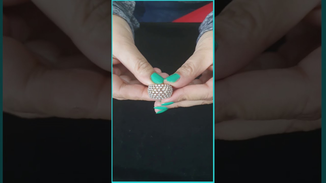 Awesome Diamond Band Ring Design by Diamond Factory | 