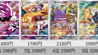 ポケカ】人気ポケモンのCHRも高騰中！CHR(キャラクターズレア)全