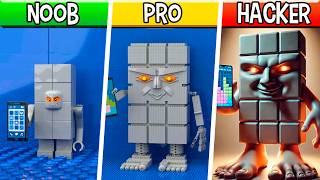 Lego Anpail Babbel Noob, Pro, Hacker Italian Brainrot Animals Meme