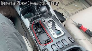 4th Gen 4Runner Center Console Ashtray Replacement: Cigarette Lighter Assembly DIY