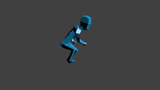 Blender basic animation - crouch