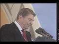 Ronald Reagan&#39;s priceless reaction to a balloon popping, 2 months after he was shot.