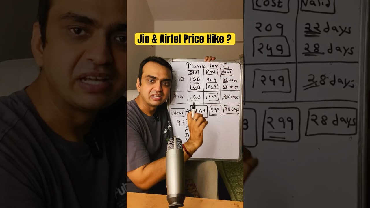 🚨Ab Mobile Recharge Hua Mehnga📱 