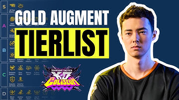 The Best Gold Augments to take in TFT | Patch 15.3