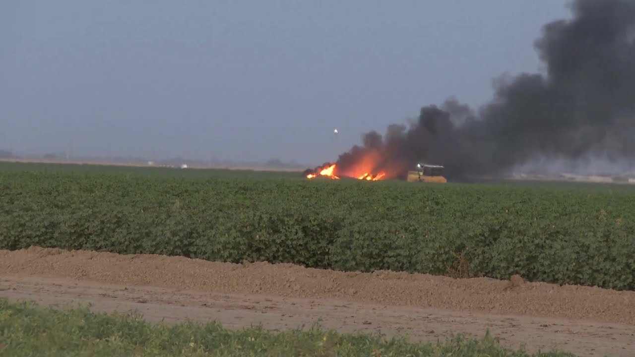 F-35C fighter jet crashes near Naval Air Station Lemoore