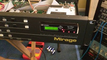 Ensoniq Mirage with HxC floppy emulator