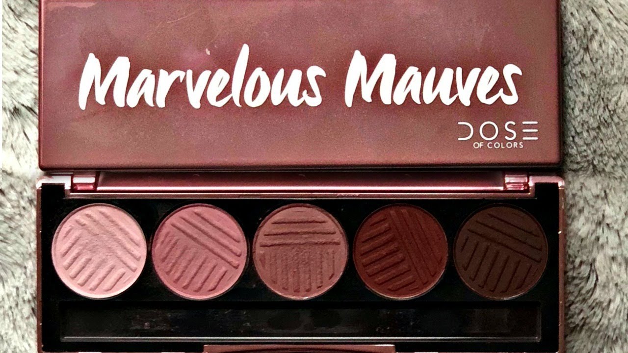 MARVELOUS MAUVES PALETTE REVIEW + SWATCHES | MakeupByMegB