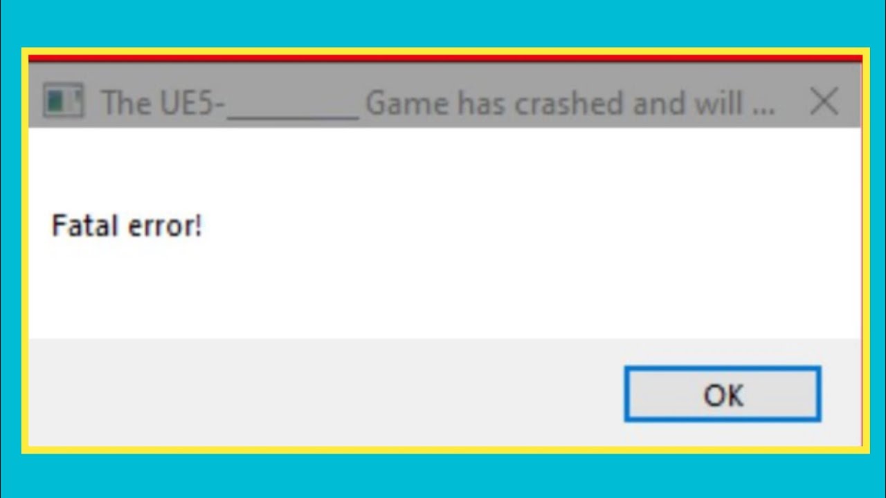 Fix 'The UE4 client game has crashed and will close' In Wuthering Waves ...