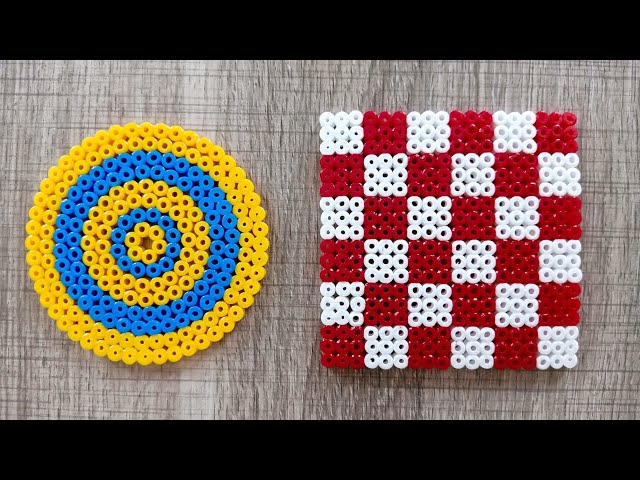 DIY: Coasters made of iron beads - Goodlives
