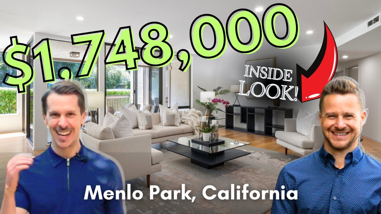 Inside Look, $1,748,000 Menlo Park Condo at Sand Hill Circle With Spacious Layout.