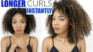 Kellie Sweet Teaches How To Get Longer Curls Instantly
