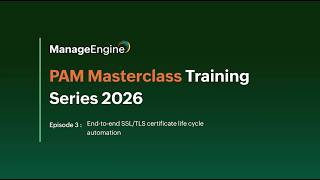 Episode 3: End-to-end SSL/TLS certificate life cycle automation