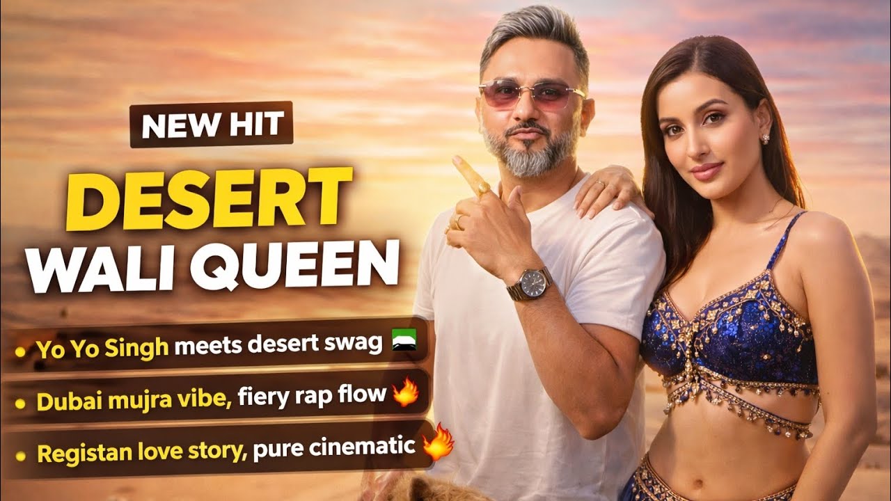 DESERT WALI QUEEN | YoYo Honey Singh | Cinematic Desert Love Song | Mr-UBAS Series