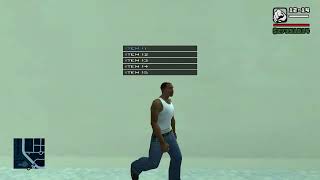 Scrolling Menu System Test - GTA SA