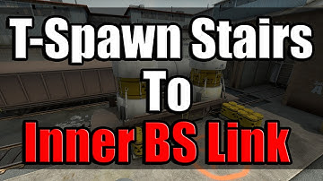 CS:GO de_train Smoke - T-Spawn Stairt To Inner BombSite CT-Link