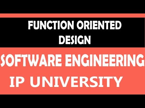 Function Oriented Design | Software Engineering | #26 Software Engineering Unit 3 in hindi