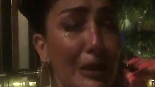 غادة عبد الرازق تبكي في لايف جديد بعد انتشار فيديو فاضح لها على السوشيل ميديا