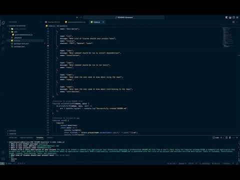 README.md Generator
