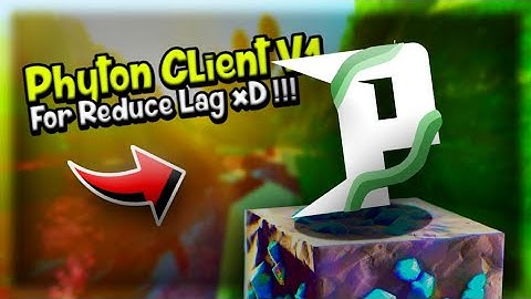 NEW!! Phyton Client V1 ( Better UI , Clear GUI , Simple Status HUD , More! + ) MCPE 1.18+