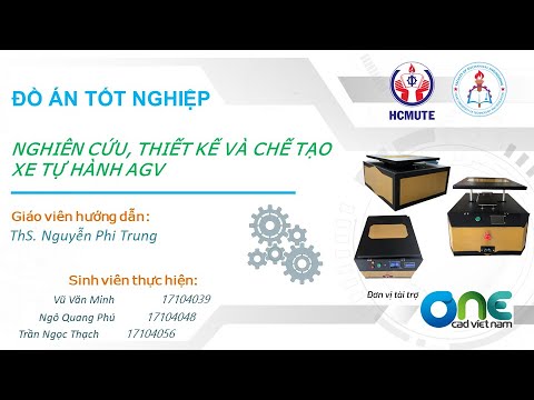 Video DT62 - NGHIÊN CỨU, THIẾT KẾ VÀ CHẾ TẠO XE TỰ HÀNH AGV - youtube