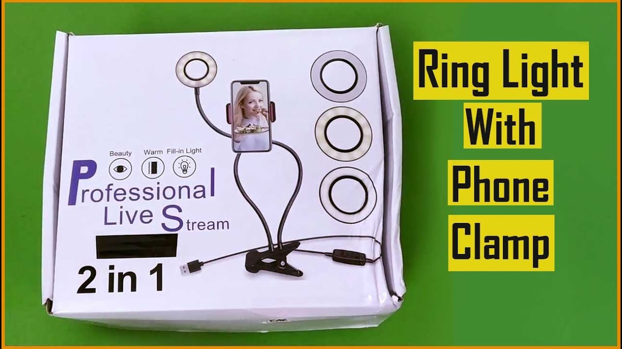 Ring Light for Selfie with phone holder and table clamp cheapest