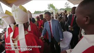 15 Avril 2018 Vohipeno - Sorona masina nananganana an'i Lucien BOTOVASOA ho OLONTSAMBATRA