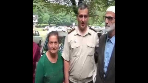 General Polad Həşimov. Yaxın qohumunun toyunda.