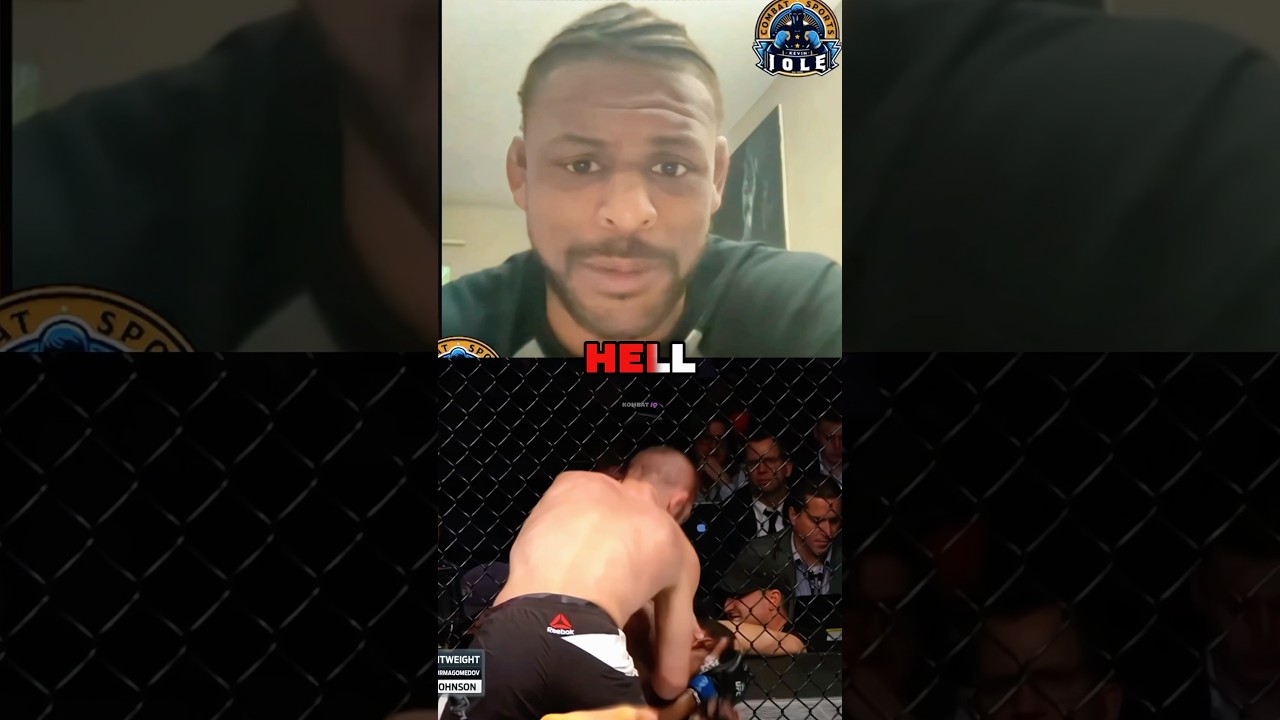 😳Майкл Джонсон рассказал, насколько СЛОЖНО сражаться с Хабибом🦅