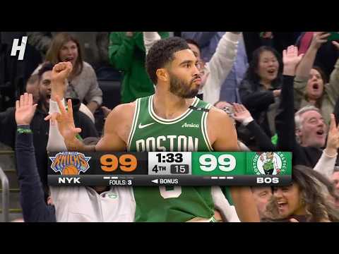 INSANE ENDING 😱🔥 Knicks vs Celtics Final Minute