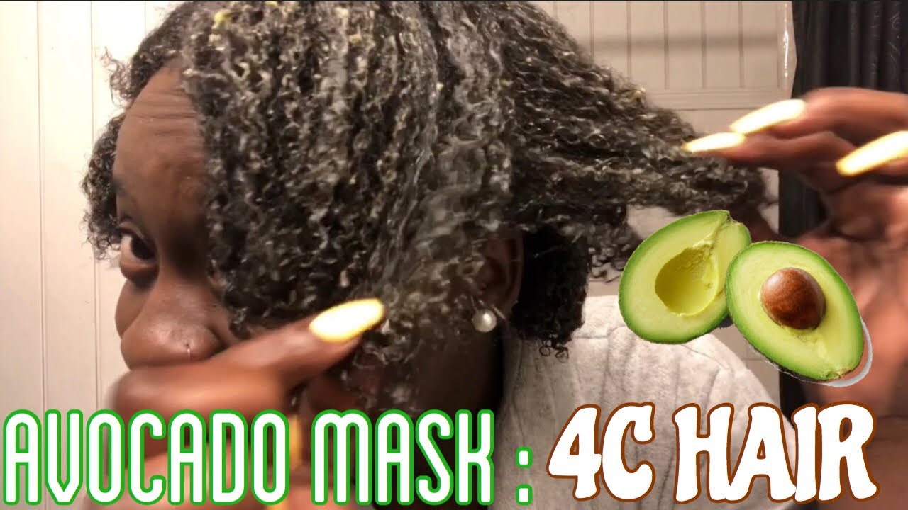 AVOCADO HAIR MASK 4C HAIR MELANIN TV YouTube