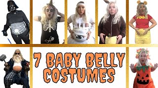 EASY Pregnant Belly Halloween Costumes Ideas (cheap maternity costumes you can DIY) #halloween