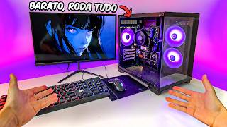 Montei o MAIS BARATO PC GAMER de 2026 que RODA TUDO!