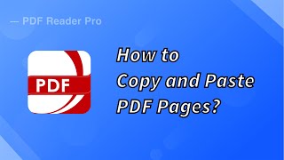 How to Copy and Paste PDF Pages? |#PDFReaderPro screenshot 5
