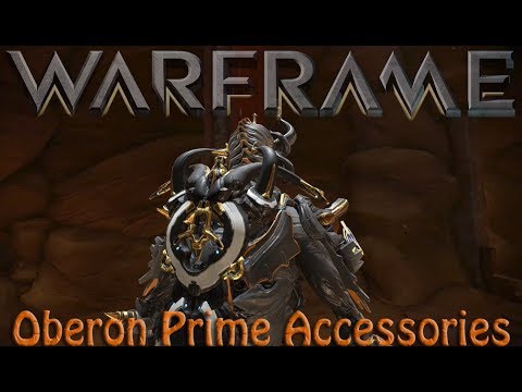 Warframe Oberon Prime Accessories Youtube