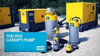 Meet the PAS Centrifugal and Piston Pumps with Vacuum Pump. Efficiency and Versatility Atlas Copco