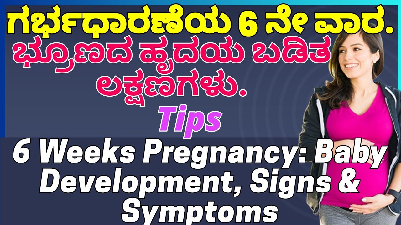 6-weeks-pregnancy-baby-development-signs-symptoms-in-kannada-youtube