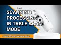 Scanning  processing in table scan mode  creality cr scan lizard user guide