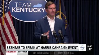 Andy Beshear to headline campaign event for Kamala Harris in Georgia Sunday